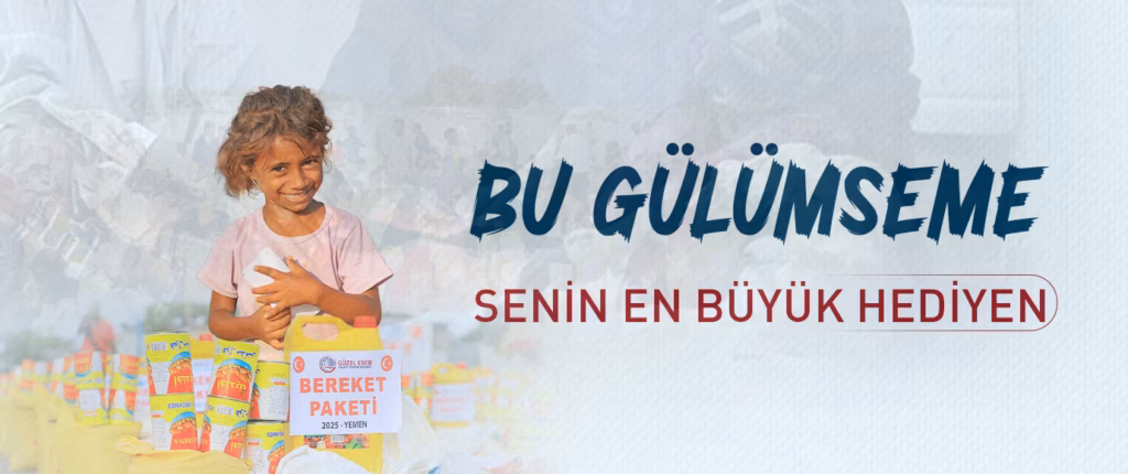 G&uuml;l&uuml;mseme bağış kampanyası slider g&ouml;rseli